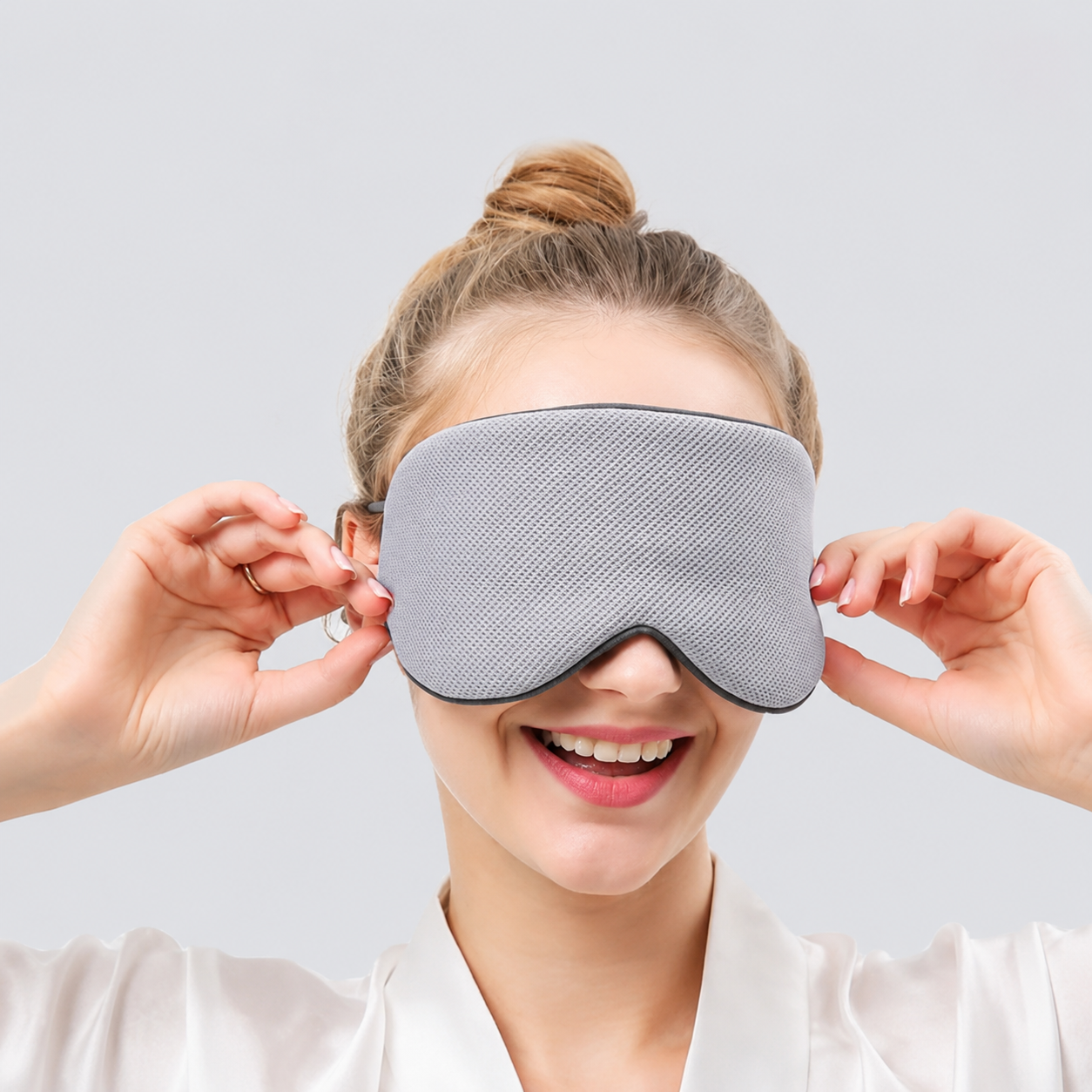 Ice Silk dubbelzijdige slaapmasker