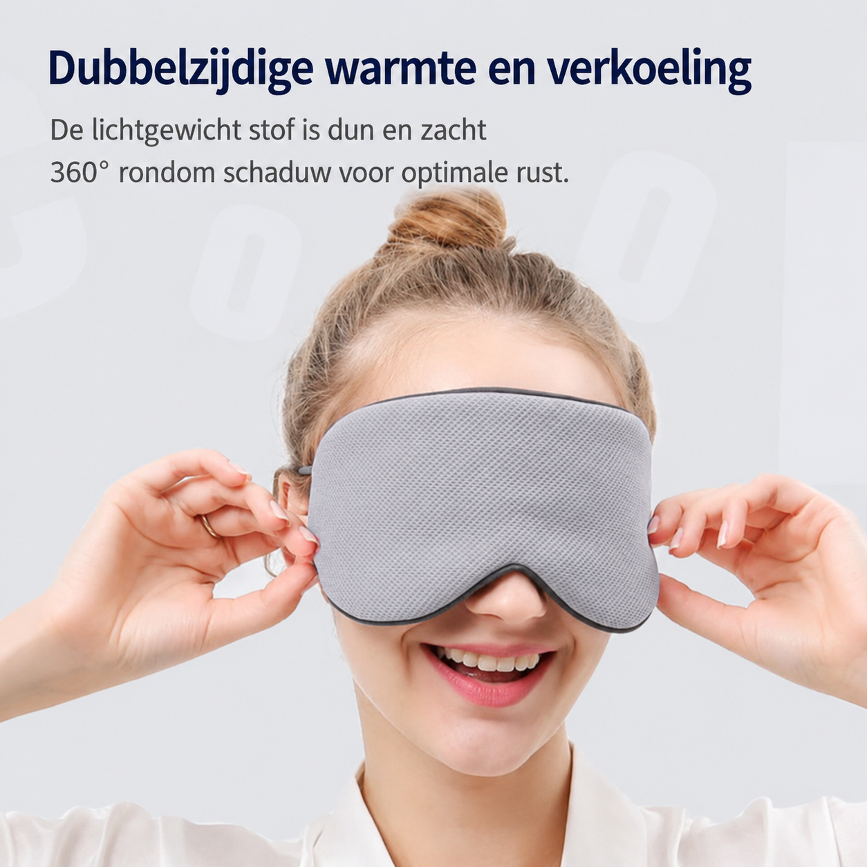 Ice Silk dubbelzijdige slaapmasker